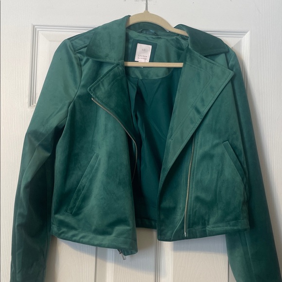 LC Lauren Conrad Jackets & Blazers - LC Lauren Conrad Emerald  Jacket